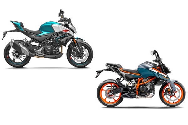 CFMOTO 450NK versus KTM 390 DUKE