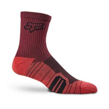 FOX MTB 6" RANGER CUSHION SOCK [DRK MRN]